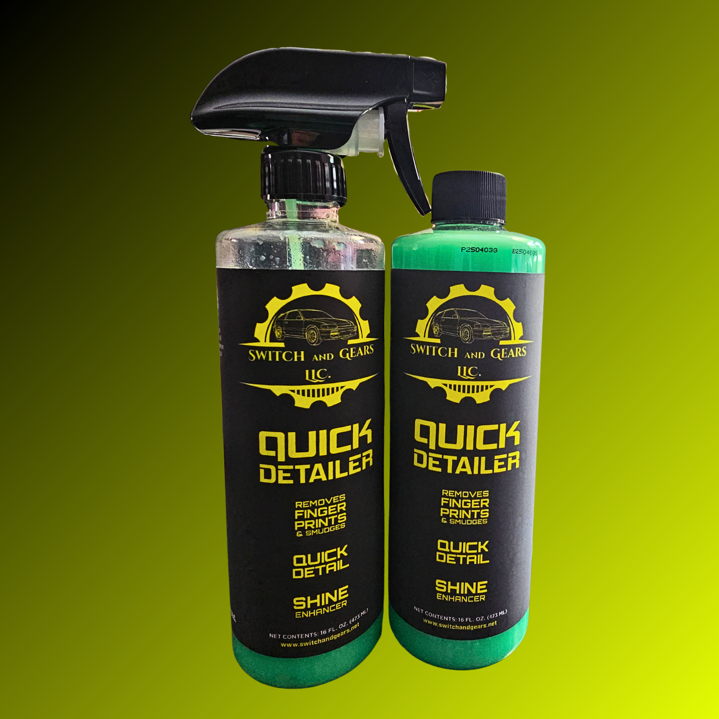 Switch and Gears Quick Detailer