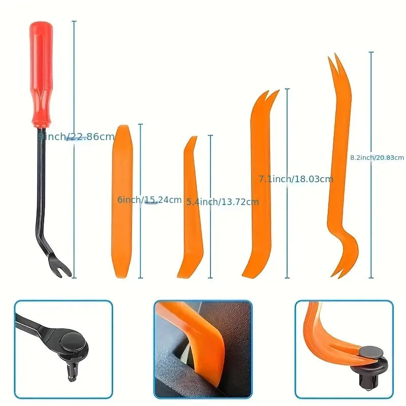 5-Piece Automotive Trim Removal Tool Kit