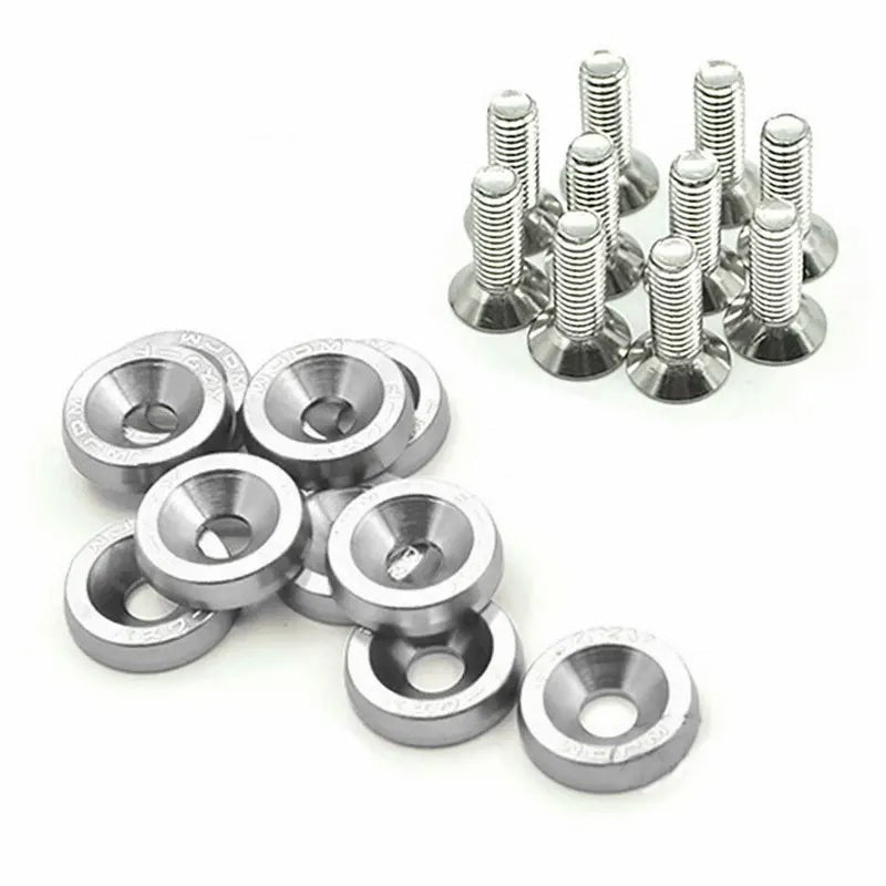 M6 Anodized Fender Washers & Bolts