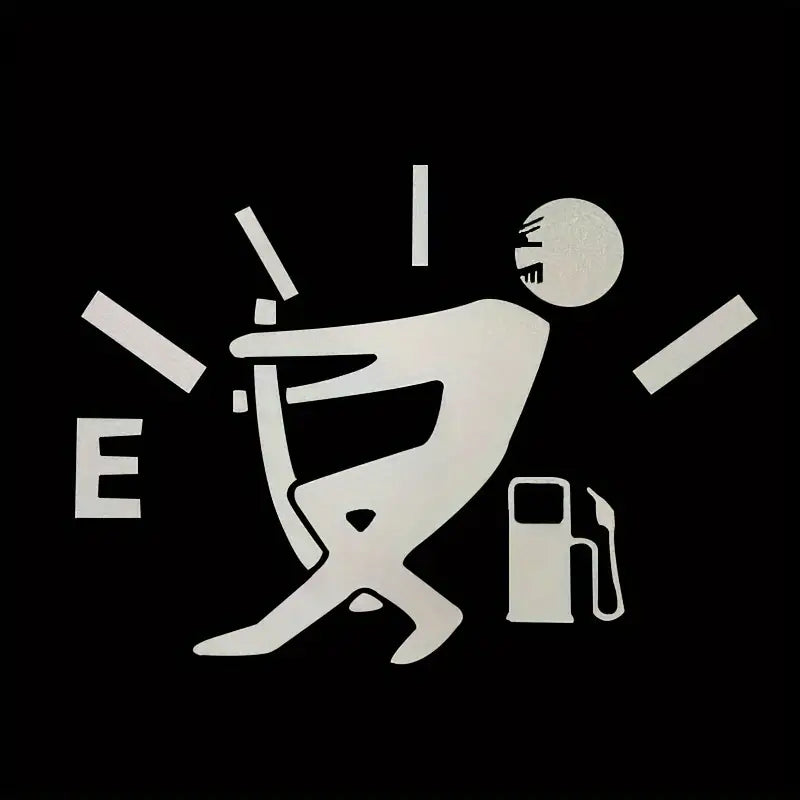 High Fuel Consumption Sticker