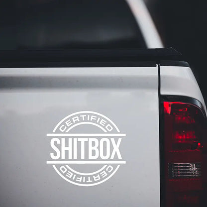 Certified Shitbox Sticker