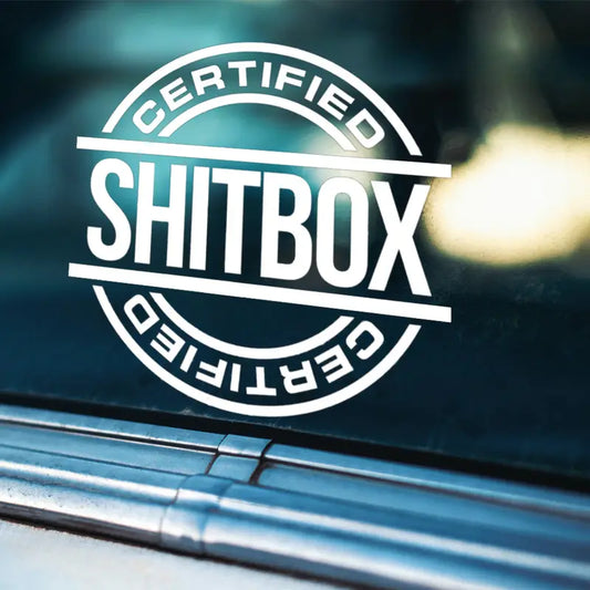 Certified Shitbox Sticker