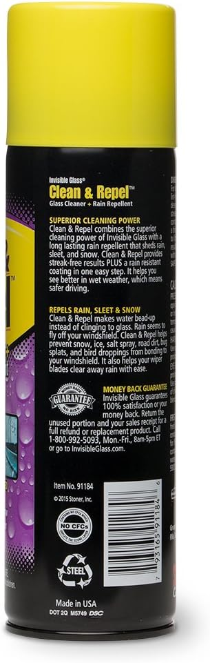 Stoner Invisible Glass with Rain Repellant, 19oz