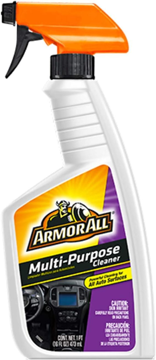 Armor All Multi Purpose Cleaner , Car Cleaner Spray for All Auto Surfaces, 16 Fl Oz