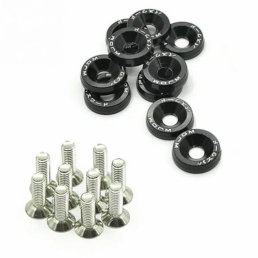 M6 Anodized Fender Washers & Bolts