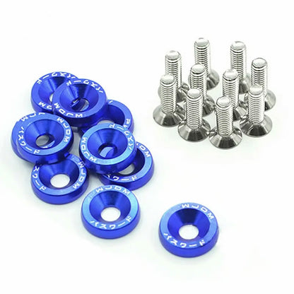 M6 Anodized Fender Washers & Bolts