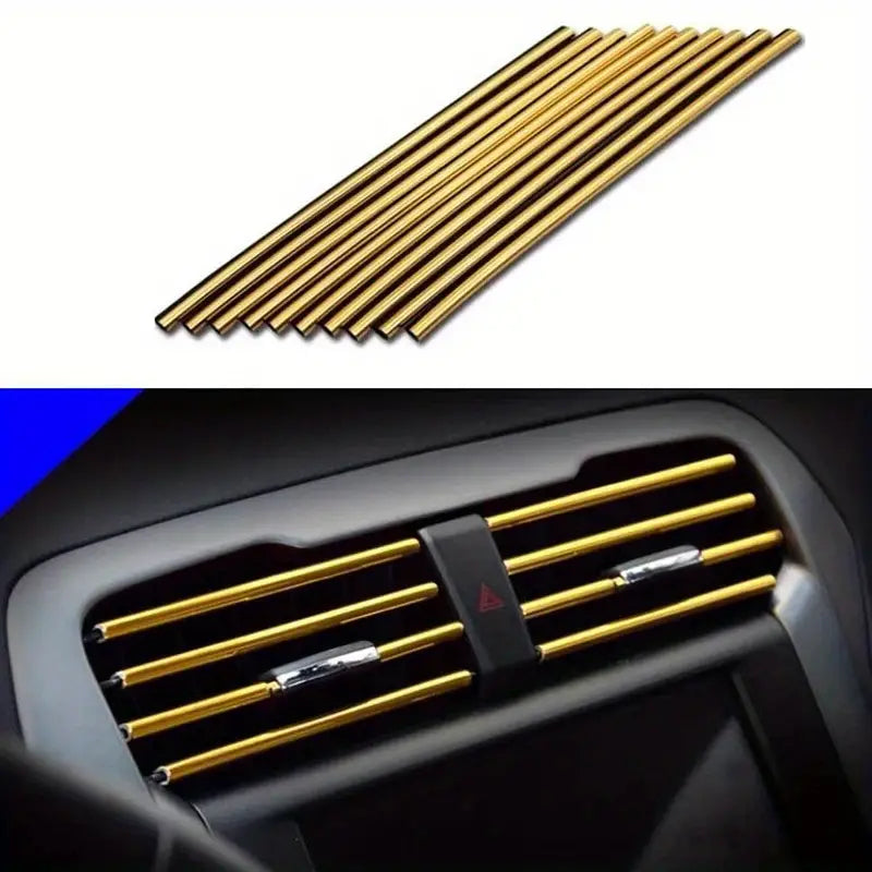 10Pcs. 7.87in. Car Vent Molding