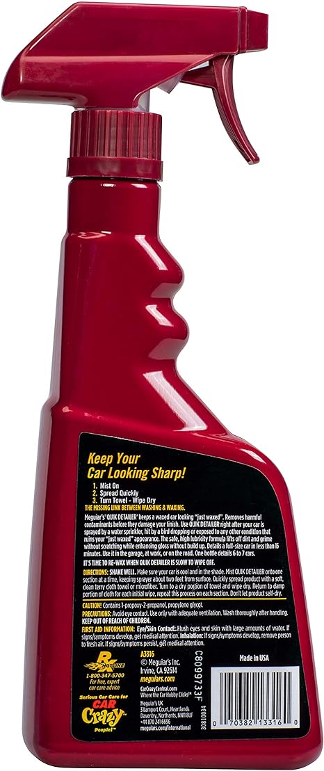 Meguiar’s Quik Detailer Mist & Wipe