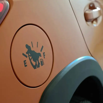 T-Rex Empty Gas Tank Sticker